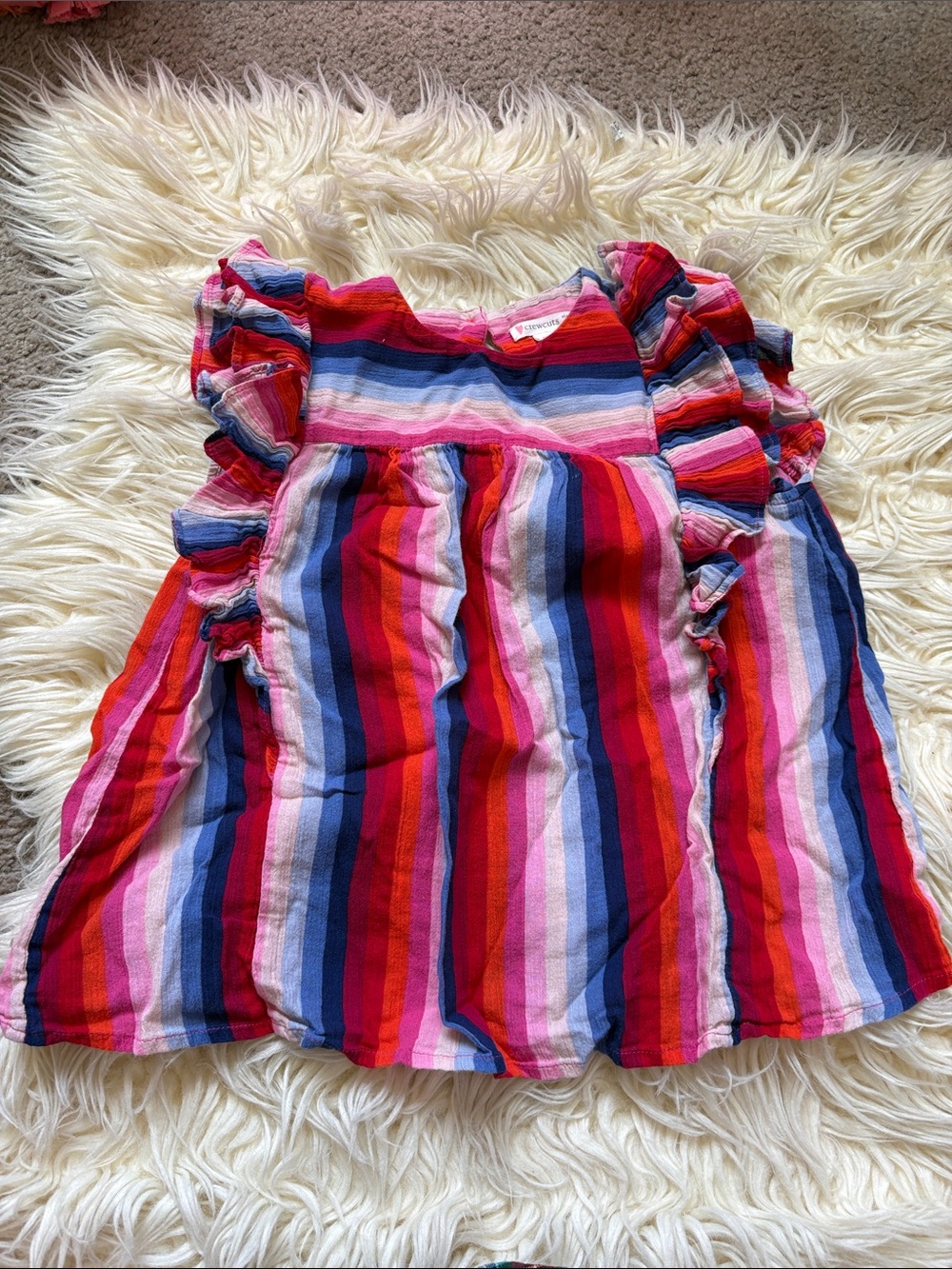 Crewcuts girls striped blouse